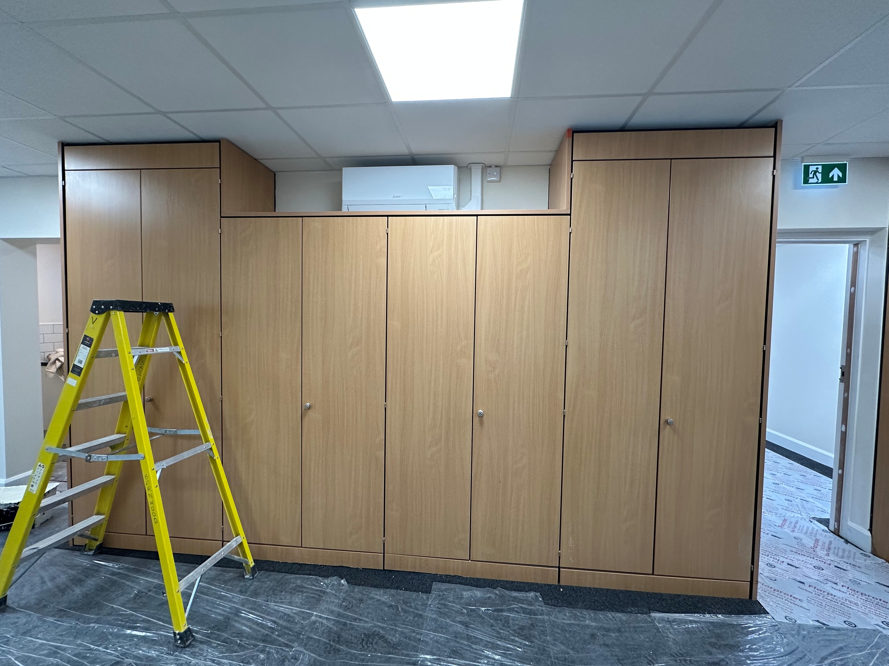 Office Cupboard Refurbishment for Howard Tenens Logistics
