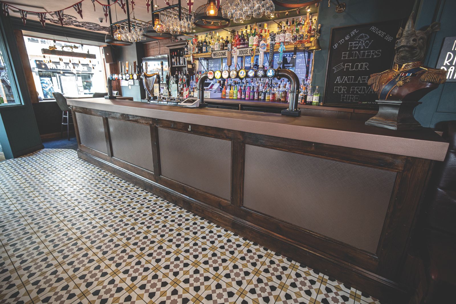 Stylish Bar Refurbishment at The Ned Ludd Pub