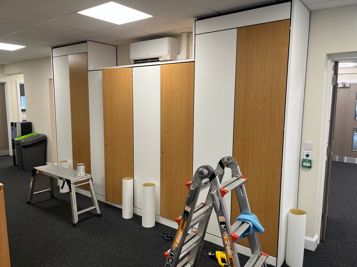Office Cupboard Refurbishment for Howard Tenens Logistics